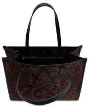 Load image into Gallery viewer, Tote bag with paisley pattern

