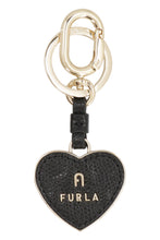 Load image into Gallery viewer, Furla Camelia Leather keyring with logo
