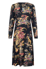 Load image into Gallery viewer, Long dress with print
