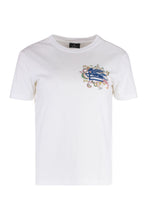 Load image into Gallery viewer, Cotton crew-neck T-shirt
