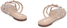 Load image into Gallery viewer, Rockstud Leather slides
