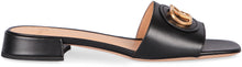 Load image into Gallery viewer, VLogo leather sandals

