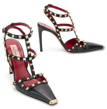 Load image into Gallery viewer, Pumps Rockstud in leather
