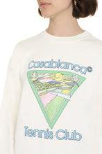 Load image into Gallery viewer, Cotton crew-neck sweatshirt

