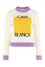 Load image into Gallery viewer, Cotton crew-neck sweater
