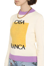 Load image into Gallery viewer, Cotton crew-neck sweater
