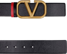 Load image into Gallery viewer, VLogo Signature Reversible leather belt
