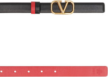 Load image into Gallery viewer, VLogo Signature Reversible leather belt
