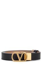 Load image into Gallery viewer, Vlogo Signature reversible belt in leather
