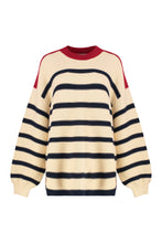 Load image into Gallery viewer, Sofia Richie Grainge x Tommy Hilfiger - Striped crew-neck sweater
