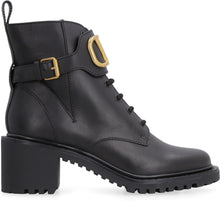 Load image into Gallery viewer, Valentino Garavani - Logo detail leather booties
