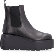 Load image into Gallery viewer, Valentino Garavani - Uniqueform leather platform ankle boots
