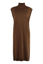 Load image into Gallery viewer, Wool and silk mini dress
