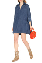 Load image into Gallery viewer, Denim blouse
