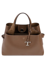 Load image into Gallery viewer, Leather handbag with shoulder strap
