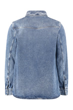 Load image into Gallery viewer, Logo detail denim shirt
