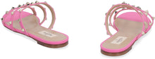 Load image into Gallery viewer, Valentino Garavani - Rockstud studded leather flat sandals
