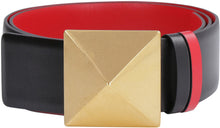 Load image into Gallery viewer, Valentino Garavani - ONE STUD reversible leather belt
