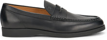 Load image into Gallery viewer, Black Leather Slip-On Moccasin
