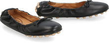 Load image into Gallery viewer, Bubble leather ballet flats
