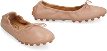 Load image into Gallery viewer, Bubble leather ballet flats
