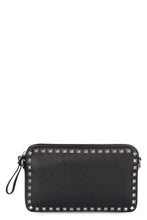 Load image into Gallery viewer, Rockstud leather messenger bag
