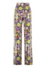 Load image into Gallery viewer, Zaino sequined trousers
