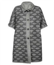 Load image into Gallery viewer, Zenica reversible knit cape coat
