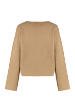 Load image into Gallery viewer, Beige Zibello pull in wool and cashmere
