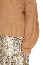Load image into Gallery viewer, Rye V-neck ribbed sweater
