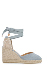 Load image into Gallery viewer, Chiara jute wedge espadrilles
