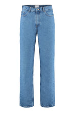 Load image into Gallery viewer, 5-pocket straight-leg jeans
