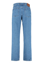 Load image into Gallery viewer, 5-pocket straight-leg jeans
