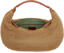 Load image into Gallery viewer, Sasha shearling shoulder bag
