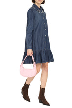 Load image into Gallery viewer, Torrance denim embellished dress
