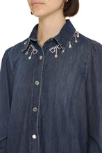 Load image into Gallery viewer, Torrance denim embellished dress
