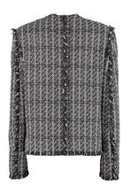 Load image into Gallery viewer, Cotton blend tweed jacket
