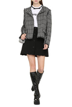 Load image into Gallery viewer, Cotton blend tweed jacket
