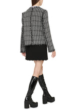 Load image into Gallery viewer, Cotton blend tweed jacket
