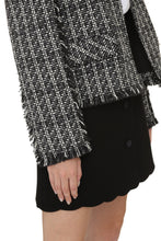 Load image into Gallery viewer, Cotton blend tweed jacket
