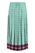 Load image into Gallery viewer, Printed pleated skirt
