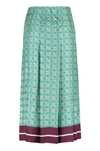 Load image into Gallery viewer, Printed pleated skirt
