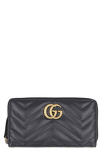Load image into Gallery viewer, GG Marmont zip-around leather wallet
