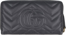 Load image into Gallery viewer, GG Marmont zip-around leather wallet
