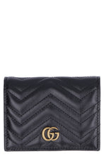Load image into Gallery viewer, GG Marmont small leather wallet
