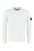 Load image into Gallery viewer, Cotton blend crew-neck sweater
