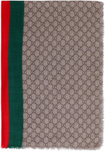 Load image into Gallery viewer, GG motif wool scarf
