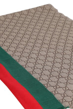 Load image into Gallery viewer, GG motif wool scarf
