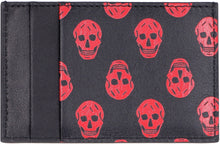 Load image into Gallery viewer, Biker Skull leather card holder
