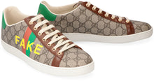 Load image into Gallery viewer, Ace Fake-Not print sneakers
